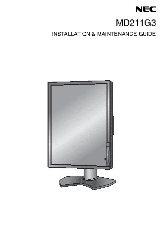 NEC MD211G3