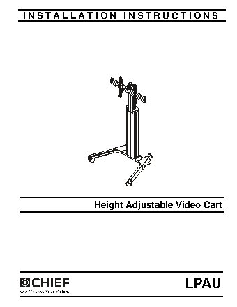 NEC Mobile Single Trolley PDMHM-L