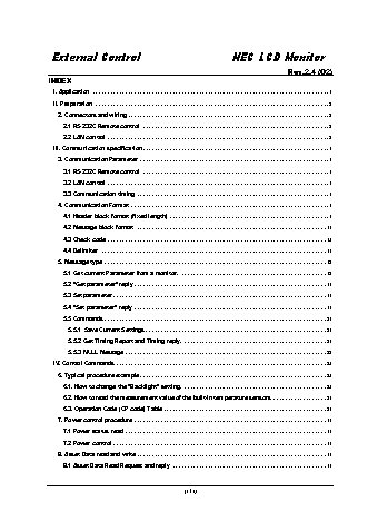 NEC MultiSync X474HB