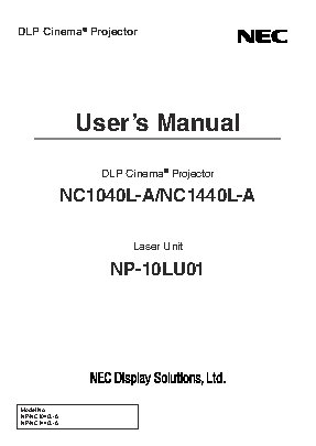 NEC NC1440L