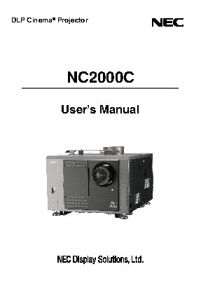 NEC NC2000C
