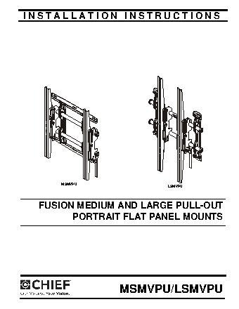 NEC Videowall Mount PDVW MFS 46 55 P
