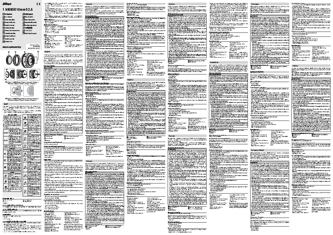 NIKON 10mm f 2.8 1 NIKKOR