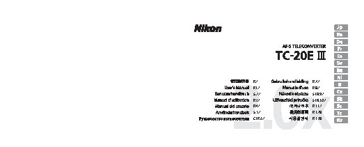 NIKON AF-S Teleconverter TC-20E III