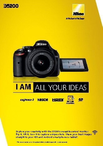 NIKON D5200 Kit 18-55 VR