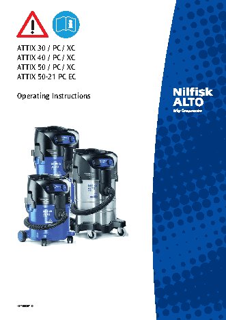 NILFISK ALTO ATTIX 50-21 PC