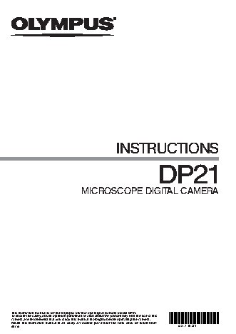 OLYMPUS DP21