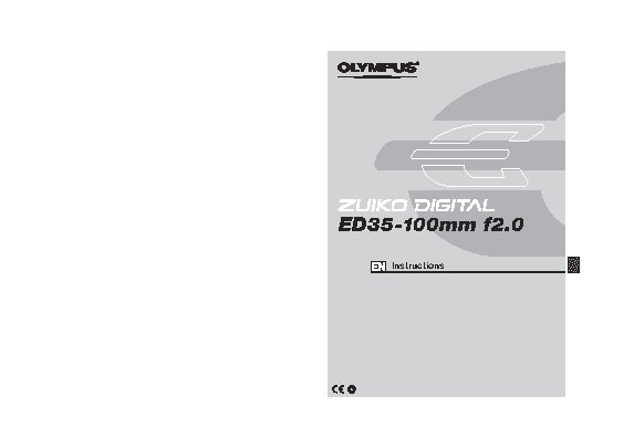 OLYMPUS ZUIKO DIGITAL ED 35-100mm 1 2.0