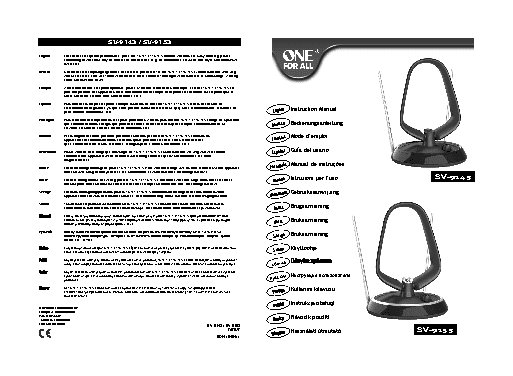 ONEFORALL SV9143 Value Line