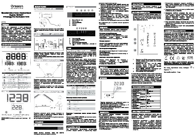 OREGON SCIENTIFIC RMR221P