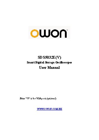 OWON SDS5032E