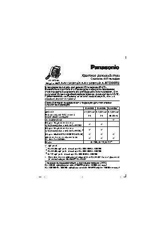 PANASONIC KX-NT366RU