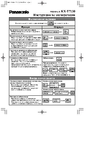 PANASONIC KX-T7130