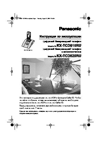 PANASONIC KX-TCD815RU