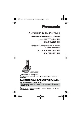 PANASONIC KX-TG8421