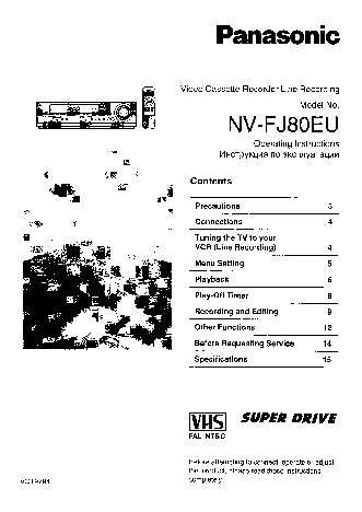 PANASONIC NV-FJ80EU
