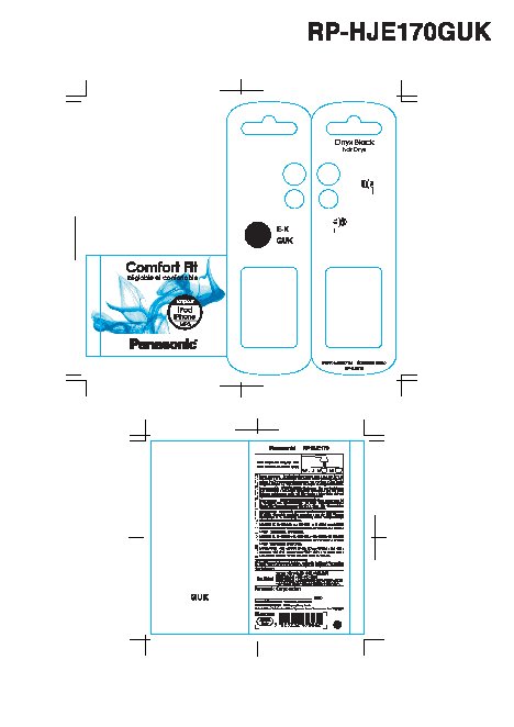 PANASONIC RP-HJE170 GUK