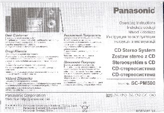 PANASONIC SC-PM500EP-K