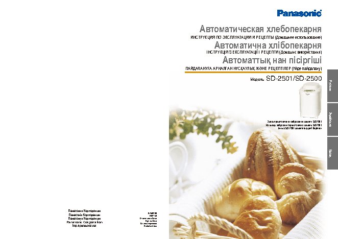 PANASONIC SD 2501 WTS