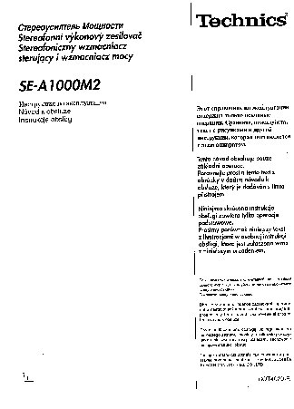 PANASONIC SE-A1000M2