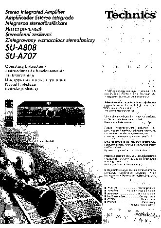 PANASONIC SU-A808E-K