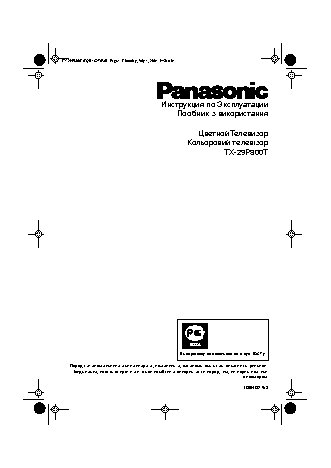 PANASONIC TX-29P800T