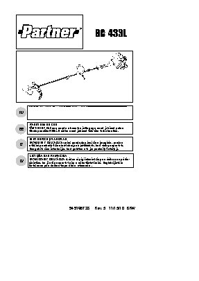 PARTNER BC433L EcoBoost