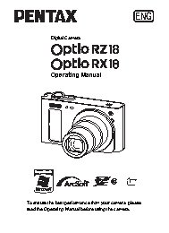 PENTAX Optio RZ18