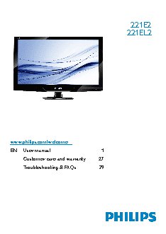 PHILIPS 221EL2SB