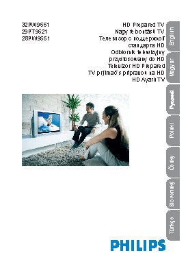 PHILIPS 32PW9551/12 / 29PT9521 / 28PW9551