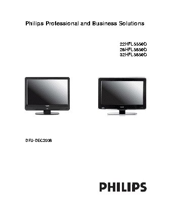 PHILIPS 22HFL5550D/10