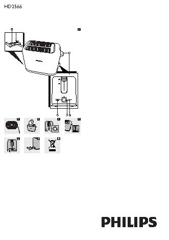 PHILIPS Daily Collection HD2566/70