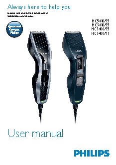 PHILIPS HC3400/15 HAIRCLIPPER Series 3000
