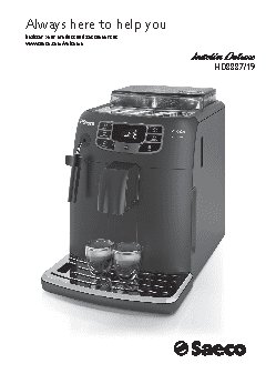 PHILIPS Saeco Intelia Deluxe HD8887/19