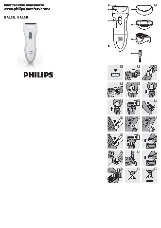 PHILIPS HP6342/00 Ladyshave
