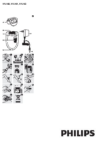 PHILIPS HP6400