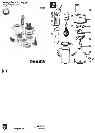 PHILIPS HR1377/92 Pure Essentials Collection