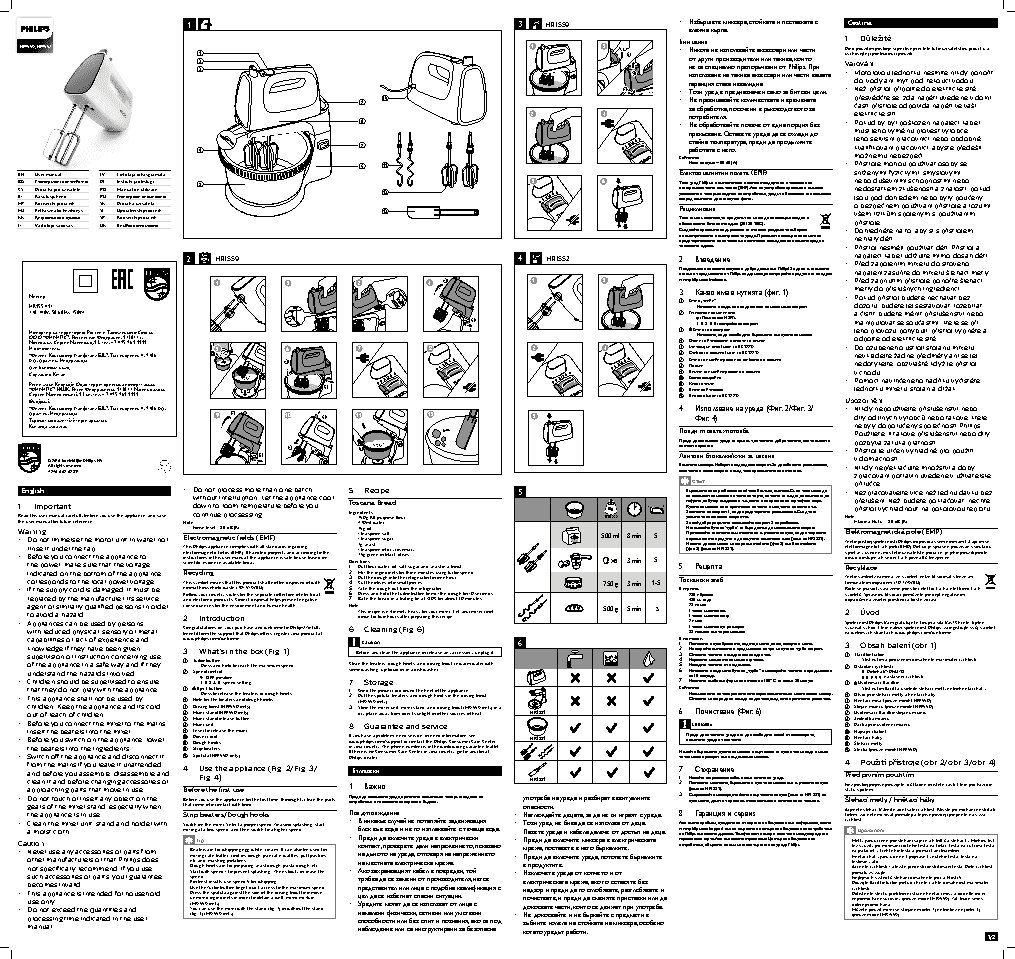 PHILIPS HR1552/12 Daily Collection