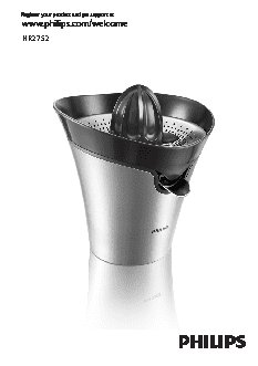 PHILIPS HR2752/90 Avance Collection