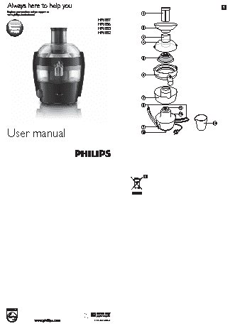PHILIPS HR 1832