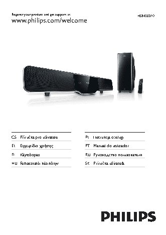 PHILIPS SoundBar HSB4383