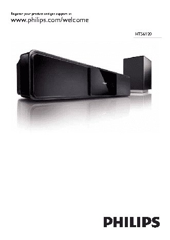 PHILIPS SoundBar HTS6120