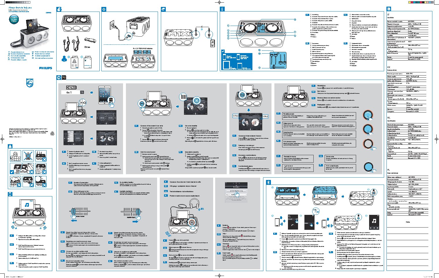 PHILIPS M1X-DJ (DS8900/10)