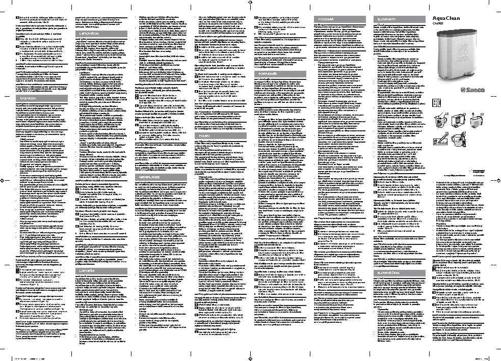 PHILIPS Saeco AquaClean CA6903/00