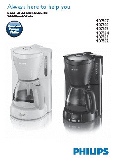 PHILIPS Viva Collection HD7562/40