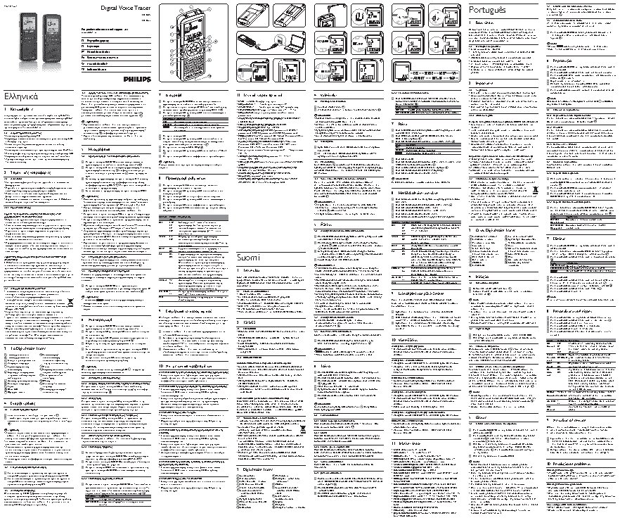 PHILIPS Voice Tracer LFH0602