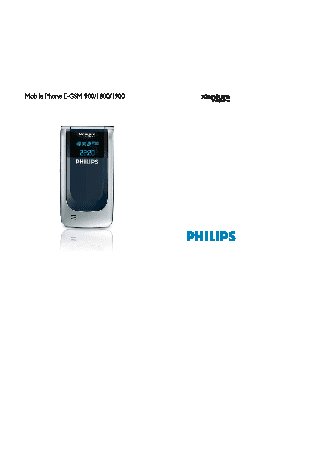 PHILIPS Xenium CT6508/00DBEURO