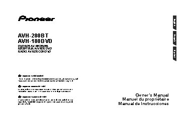 PIONEER AVH-180