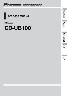 PIONEER CD-UB100