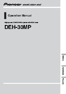 PIONEER DEH-30MP
